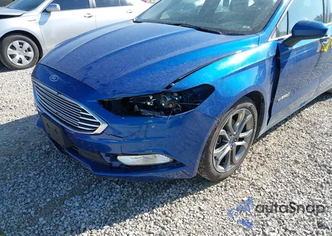 2018 Ford Fusion Hybrid Se from USA, damaged, VIN 3FA6P0LUXJR138365